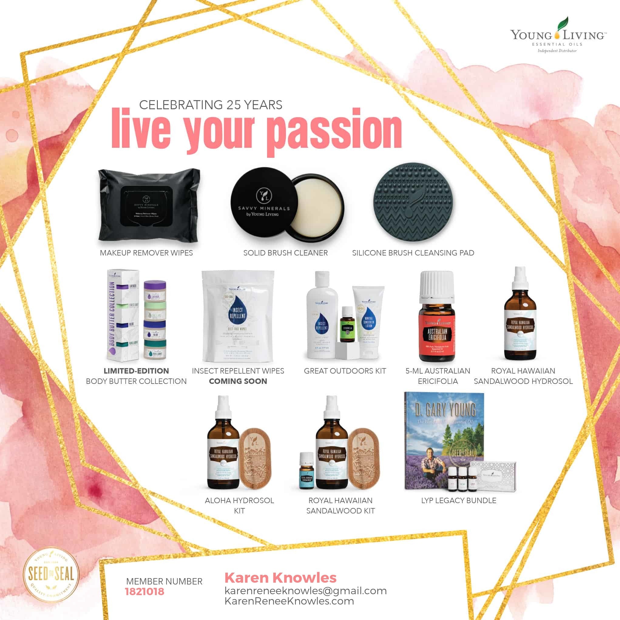 Check out Some of the Newly Launching Young Living Products!