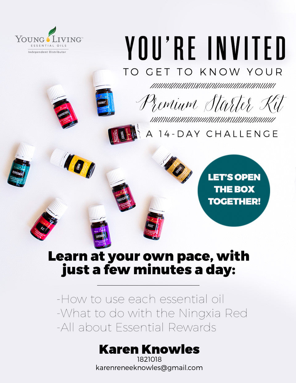 Vitality Essential Oils 14 Day Challenge