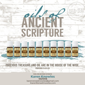 Essential Oils of the Ancient Scripture 101