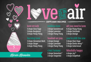 Love Is In The Air Diffuser Blend Recipes