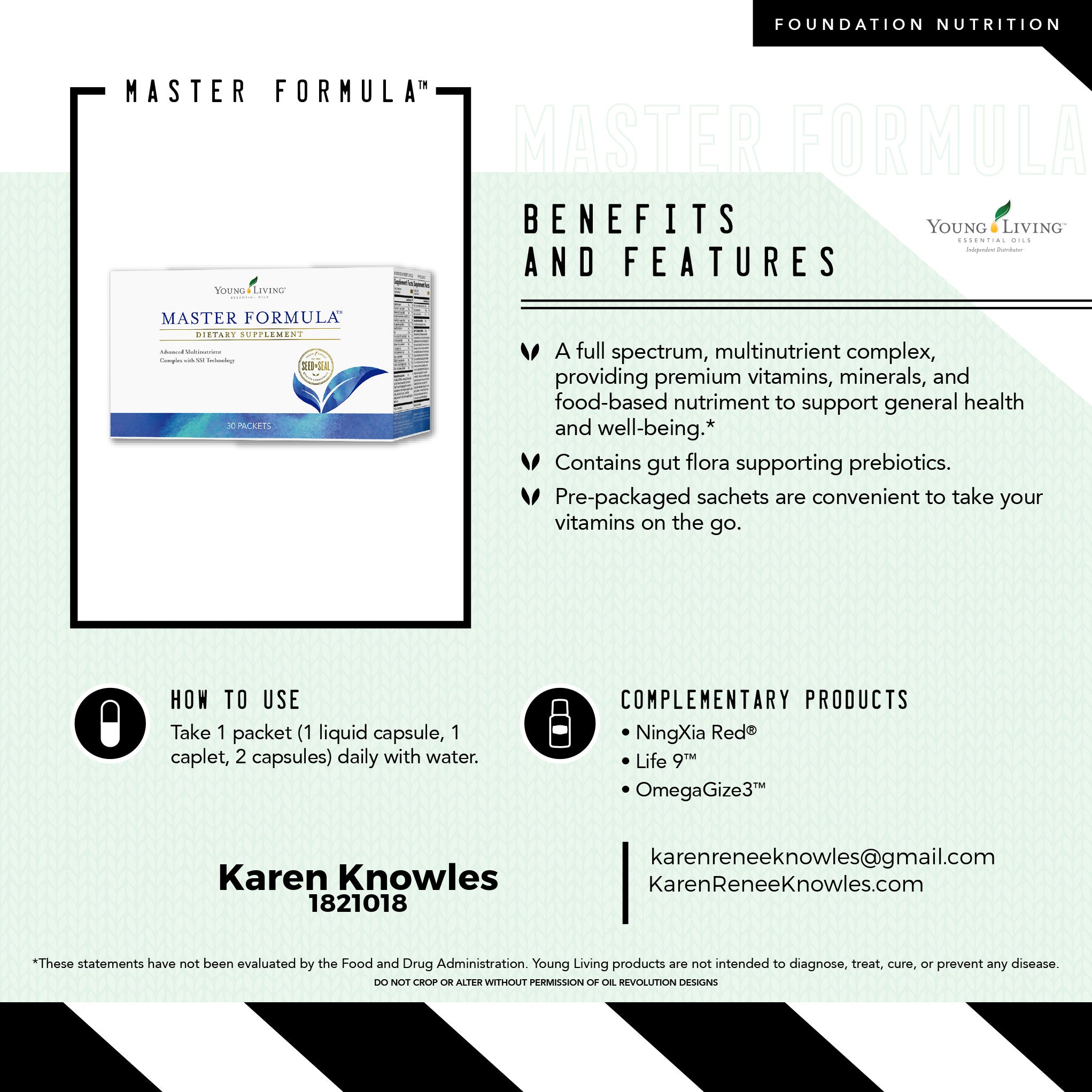 Healthy Essentials- Young Living's Foundation Health Supplements