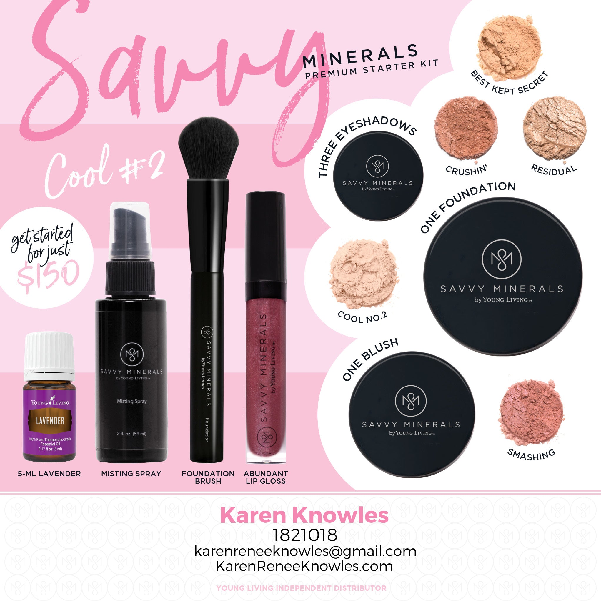 Savvy Minerals Premium Starter Kit