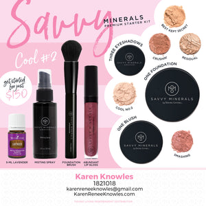 Savvy Minerals Premium Starter Kit