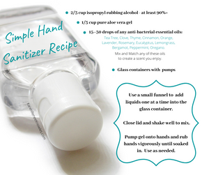 Simple DIY Hand Sanitizer Recipe