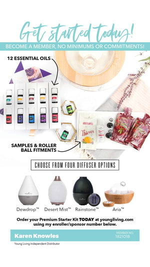 Premium Starter Kit Details, Recipes, and Specific Uses to Help Get You Started with Your New Oils