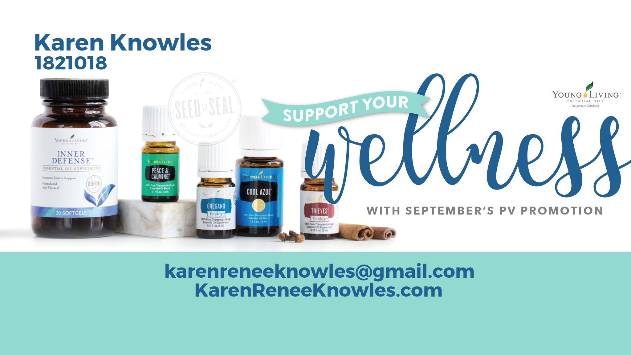 Young Living U.S. and Canada September Promo Offers
