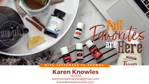 Young Living September Essential Rewards