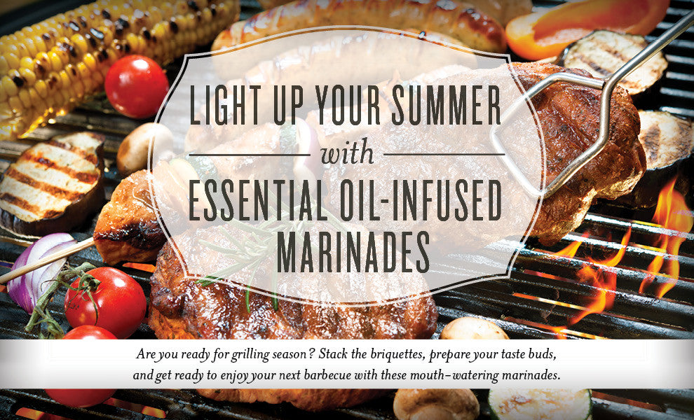 Essential Oil Infused Grilling Marinades