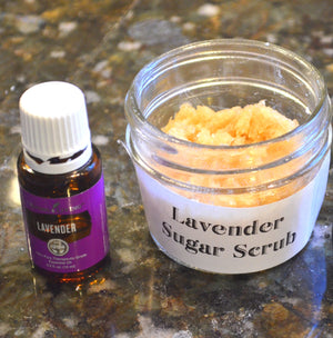 DIY Lavender Sugar Scrub Recipe