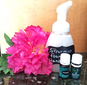 DIY Spearmint Foaming Handsoap Recipe
