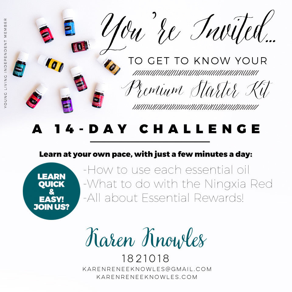 14 Day Vitality Essential Oils Challenge