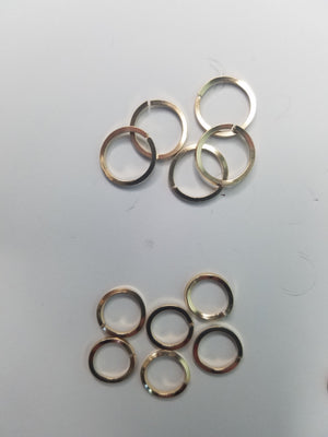 Round cartilage mini hoop, conch, nose piercing, earrings, orbital- 20ga square shaped wire