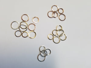 Round cartilage mini hoop, conch, nose piercing, earrings, orbital- 20ga square shaped wire