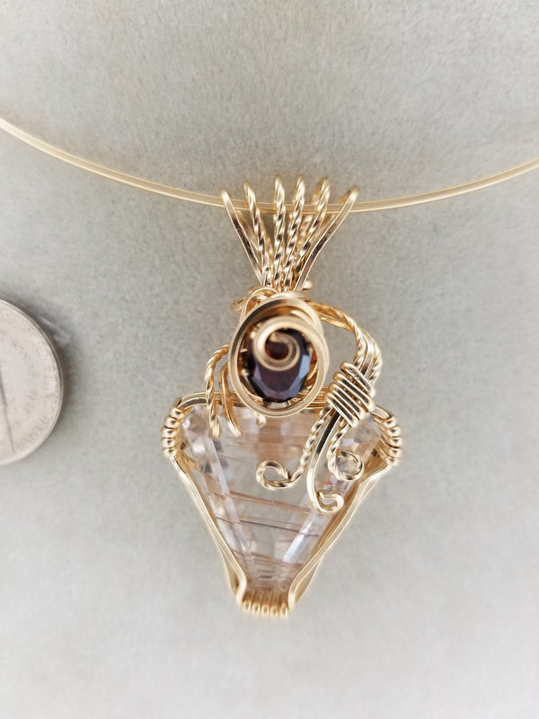 Majestic Rutile Quartz Pendant