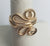 Unique 14 kt Gold Filled Wire Sculpted Ring - Adjustable sizing