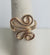 Unique 14 kt Gold Filled Wire Sculpted Ring - Adjustable sizing