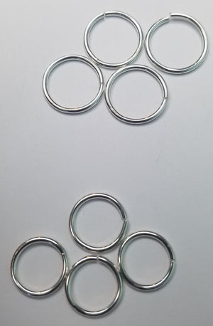 Cartilage Ring Mini Hoop Earring 18 or 20 gauge wire