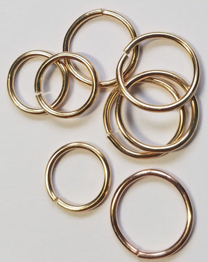 Round cartilage mini hoop, conch, nose piercing, earrings, orbital- 20 gauge round wire