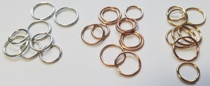 Round cartilage mini hoop, conch, nose piercing, earrings, orbital- 20 gauge round wire