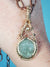 Faceted Natural Aquamarine Gemstone Pendant