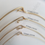 18 gauge 14k Yellow or Rose Gold Filled Neckwire