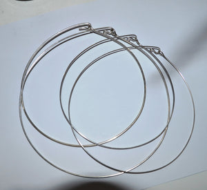 12 gauge Argentium Silver Neckwire