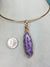 Amazing Charoite Gem Hand-Sculpted in 14kt Gold-filled wire