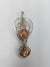 SunStone and Labradorite Gems Hand Sculpted together in Argentium Silver (tarnish resistant) Wire