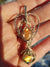 SunStone and Labradorite Gems Hand Sculpted together in Argentium Silver (tarnish resistant) Wire