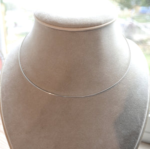 18 gauge Argentium Silver Neckwire