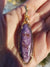Amazing Charoite Gem Hand-Sculpted in 14kt Gold-filled wire