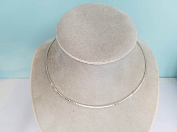 12 gauge Argentium Silver Neckwire