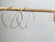 Unique Hoop Minimalist Threader Earrings hand sculpted in 14kt Gold Filled Wire