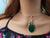 Stunning Designer Green Malachite Gemstone Pendant