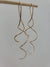 Twist On Minimalist Threader Earrings hand sculpted in 14kt Gold Filled Wire