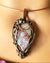 Crazy Lace Agate Gemstone Hand Sculpted in Pure Copper Wire