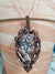 Amazing Kaleidoscope Jasper Gemstone Pendant Hand-Sculpted in Pure Copper Wire