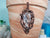 Amazing Kaleidoscope Jasper Gemstone Pendant Hand-Sculpted in Pure Copper Wire